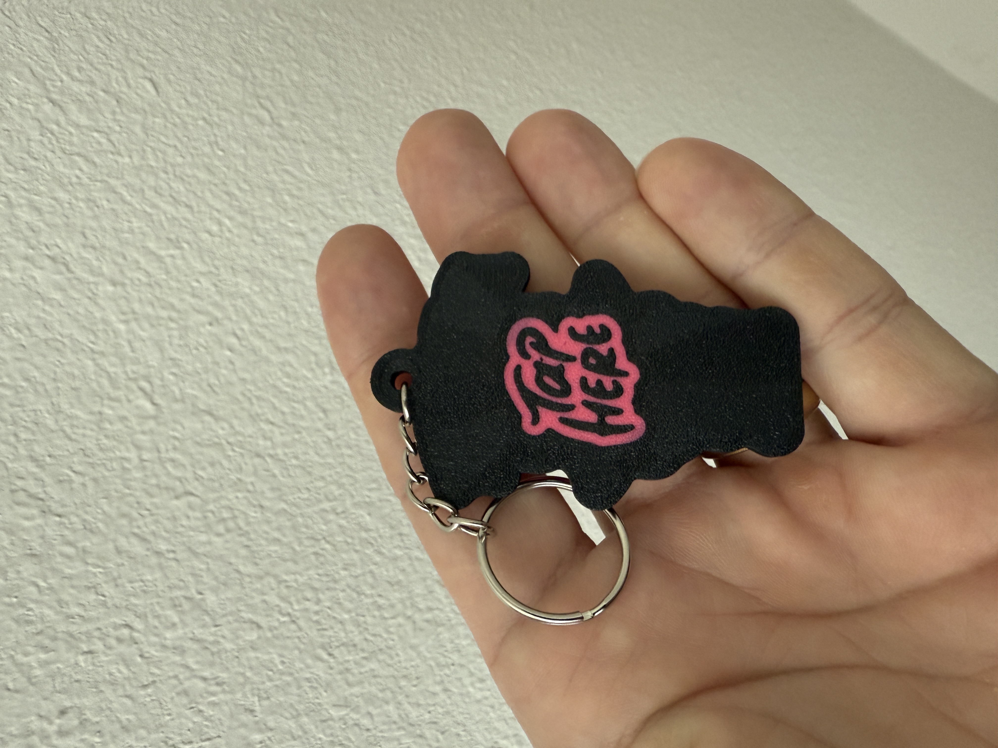 Custom Keychain 3 Back